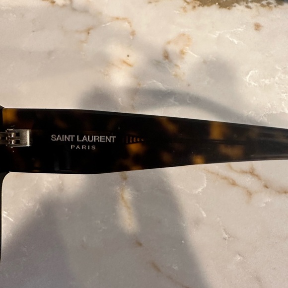 Saint Laurent Tortoise Shell Sunglasses - Picture 5 of 7